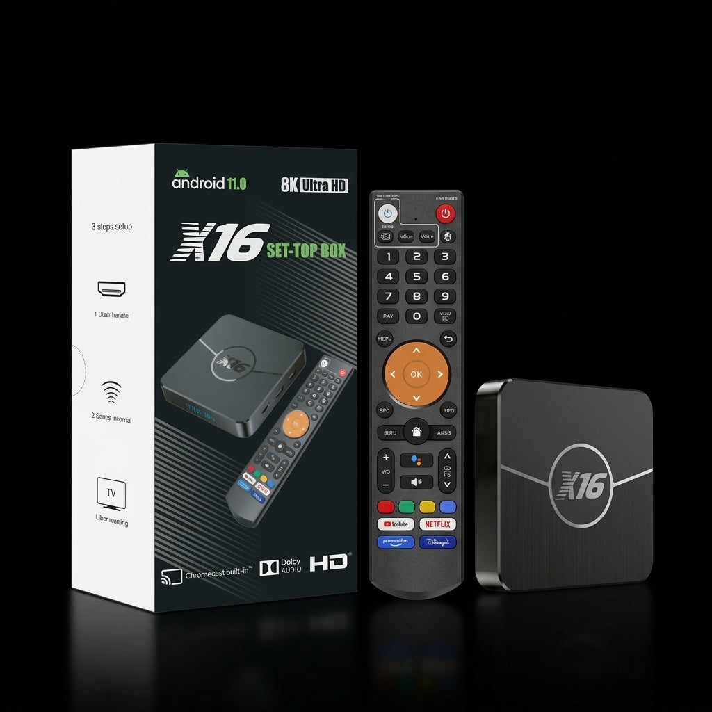 Lifetime Free Streaming Media Player X16 (English version)
